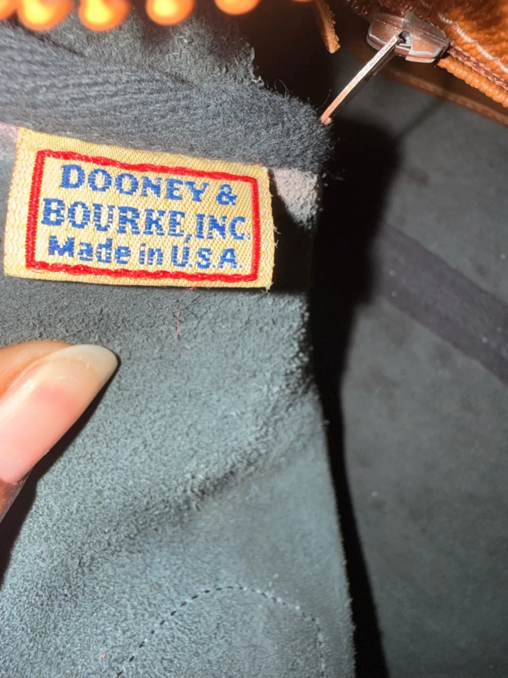 Vtg Dooney & Bourke Medium Speedy Bag - Picture 5 of 13